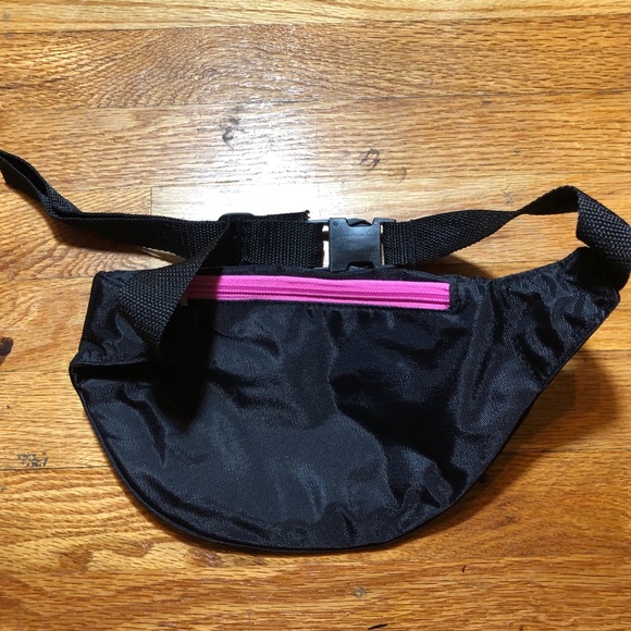 Vintage Retro Eastsport Fanny pack Pink and Black - Picture 2 of 4